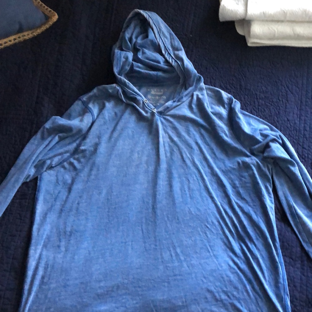 Lucky Venice burn out XL men’s hooded pullover